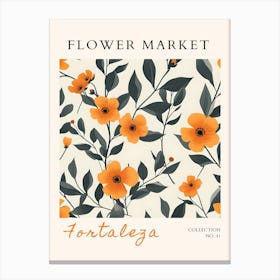 Flower Market 69 Canvas Print