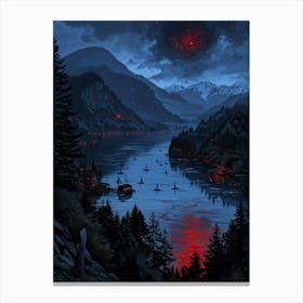 Twilight World Canvas Print