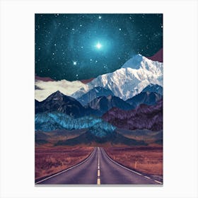 Starlight Road Canvas Print