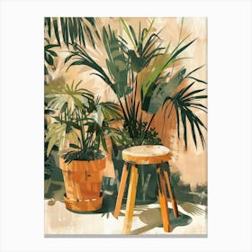 Potted Plants Canvas Print