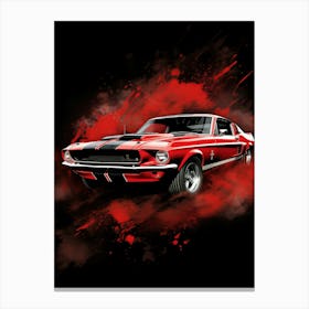 Ford Mustang 18 Canvas Print