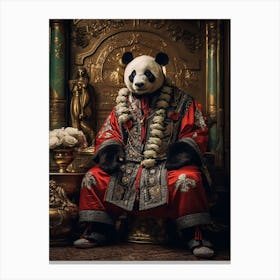 Panda Bear 37 Canvas Print