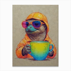 Otto The Sloth Canvas Print