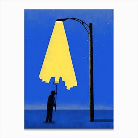Street Lamp Canvas Print