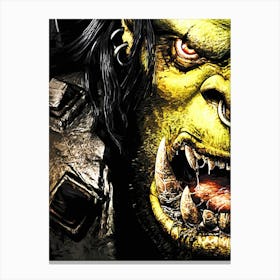 World Of Warcraft gaming movie 3 Canvas Print