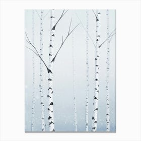 Birch Trees 1 Lienzo