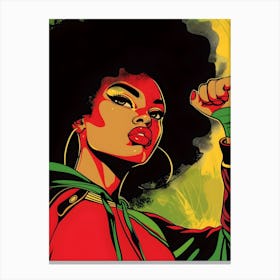 Afro-Futurism Canvas Print