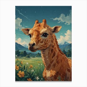 Giraffe 72 Canvas Print