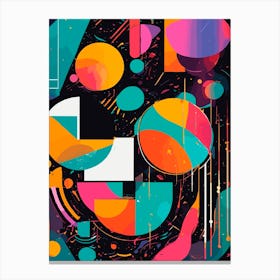 Abstract colorful Canvas Print