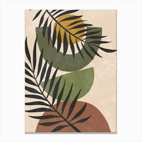 Palm Leaves Canvas Print 4 Canvas Print