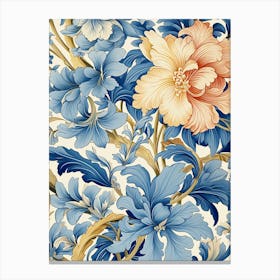 Floral Wallpaper 319 Canvas Print