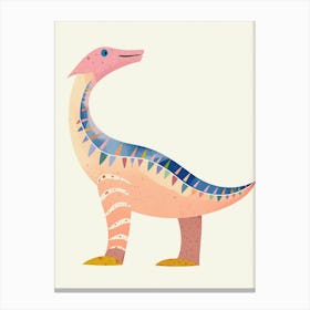 Nursery Dinosaur Art Mosasaurus Canvas Print