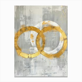 Rings Of Gold Canvas Print