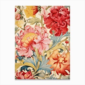 Floral Wallpaper 311 Canvas Print