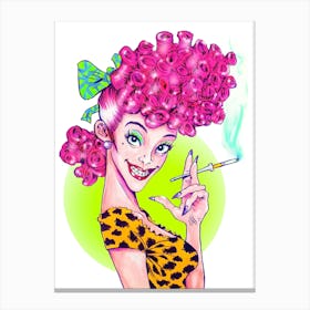 Curly Sue Canvas Print