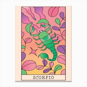 Scorpio 2 Canvas Print
