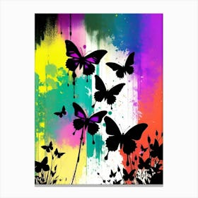 Colorful Butterflies 84 Canvas Print