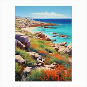 A Painting Of Cape Le Grand National Park, Western Australia 1 Canvas Print