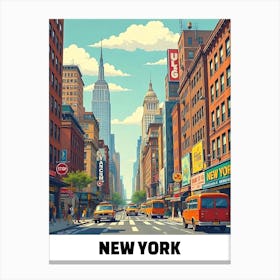 New York City 12 Canvas Print