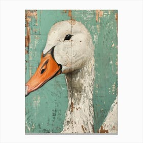 Swan Painting 765 Canvas Print