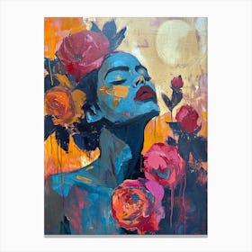 Enchanted Spirit, Boho Art Style 2 Canvas Print