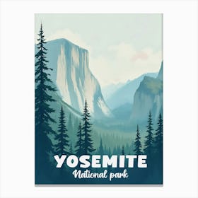 Yosemite National Park 10 Canvas Print