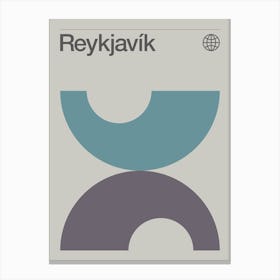 Reykjavik Canvas Print
