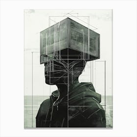 Vr Head Canvas Print