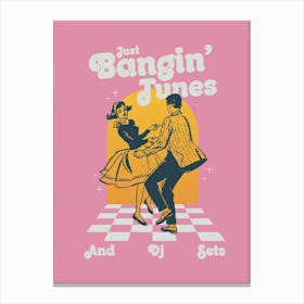 Arctic Monkeys - Just Bangin Tunes And Dj Sets 1 Canvas Print