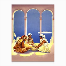Ladies From India Canvas Print