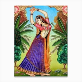 Indian Dance Canvas Print