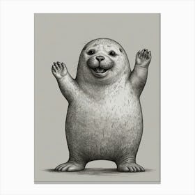 Seal! 7 Canvas Print