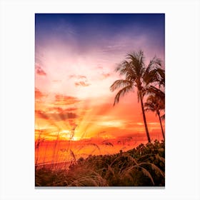 Bonita Beach Gorgeous Sunset Canvas Print