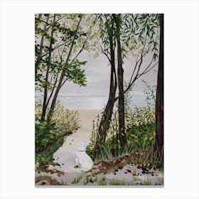 Baltic Sea & Henry Canvas Print