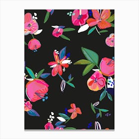 Pretty Floral Pattern Canvas Print