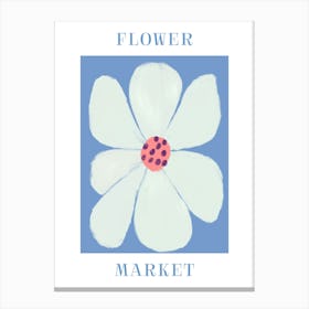 Flower Market 35 Canvas Print