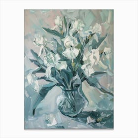 A World Of Flowers Iris 2 Painting Canvas Print