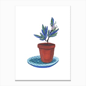 Spotted Branch Canvas Print