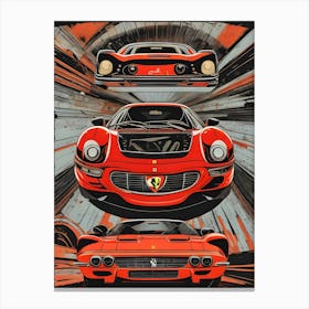 Ferrari Canvas Print