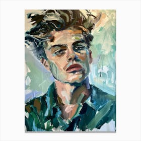 Portrait Of A Young Man 8 Canvas Print