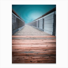 Bridge Over Water Canvas Print