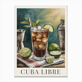 Cuba Libre Canvas Print