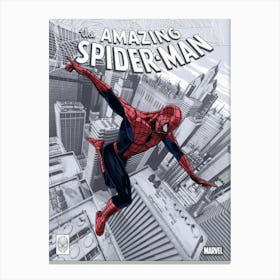 Amazing Spider - Man Film Movie Canvas Print