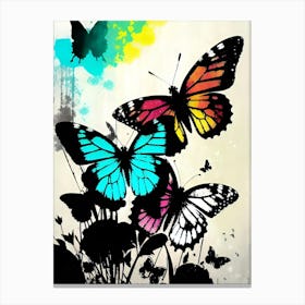 Butterfly Painting 85 Canvas Print