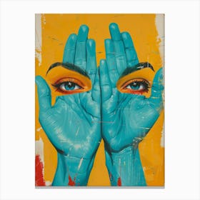 'Two Hands' 1 Canvas Print