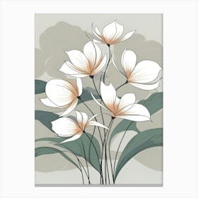 Lotus Flowers Canvas Print