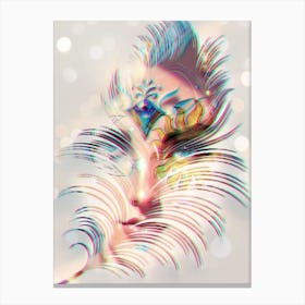 SunFace Canvas Print