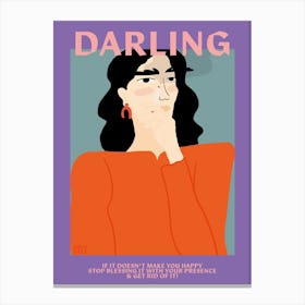 Darling Canvas Print