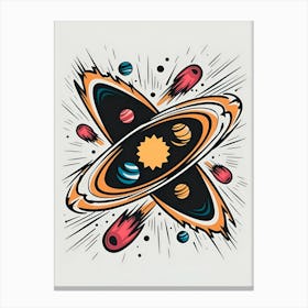 Saturn 1 Canvas Print