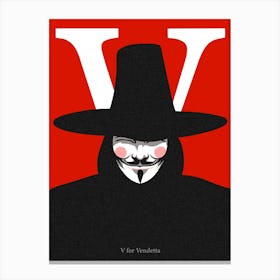 VENDETTA Canvas Print